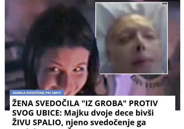 ŽENA SVEDOČILA “IZ GROBA” PROTIV SVOG UBICE: Majku dvoje dece bivši ŽIVU SPALIO, njeno svedočenje ga poslalo na DOŽIVOTNU (FOTO)