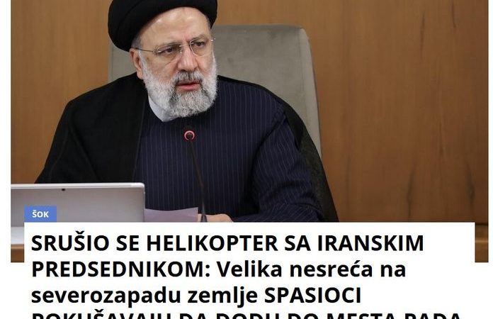 SRUŠIO SE HELIKOPTER SA IRANSKIM PREDSEDNIKOM: Velika nesreća na severozapadu zemlje SPASIOCI POKUŠAVAJU DA DOĐU DO MESTA PADA