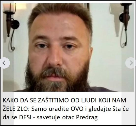 KAKO DA SE ZAŠTITIMO OD LJUDI KOJI NAM ŽELE ZLO: Samo uradite OVO i gledajte šta će da se DESI – savetuje otac Predrag