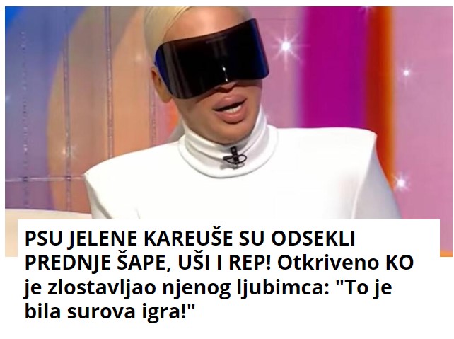 PSU JELENE KAREUŠE SU ODSEKLI PREDNJE ŠAPE, UŠI I REP! Otkriveno KO je zlostavljao njenog ljubimca: “To je bila surova igra!”