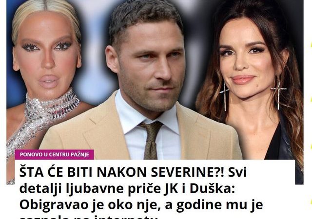 ŠTA ĆE BITI NAKON SEVERINE?! Svi detalji ljubavne priče JK i Duška: Obigravao je oko nje, a godine mu je saznala na internetu