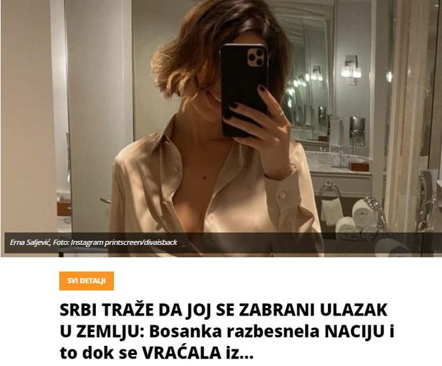 SRBI TRAŽE DA JOJ SE ZABRANI ULAZAK U ZEMLJU: Bosanka razbesnela NACIJU i to dok se VRAĆALA iz…