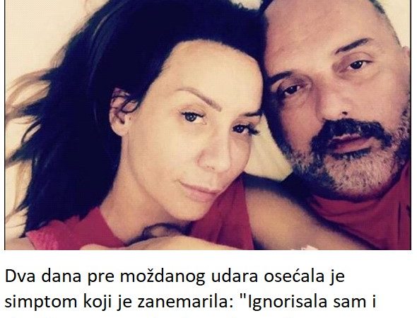 Dva dana pre moždanog udara osećala je simptom koji je zanemarila: “Ignorisala sam i oduzele su se noge i ruke, pala sam”