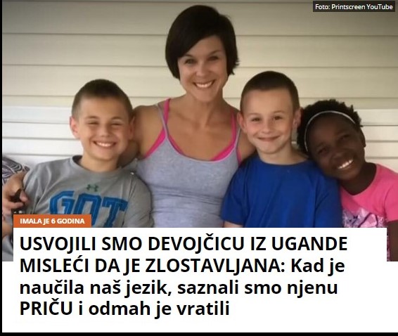 USVOJILI SMO DEVOJČICU IZ UGANDE MISLEĆI DA JE ZLOSTAVLJANA: Kad je naučila naš jezik, saznali smo njenu PRIČU i odmah je vratili