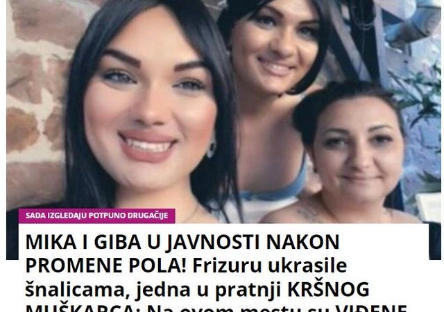 MIKA I GIBA U JAVNOSTI NAKON PROMENE POLA! Frizuru ukrasile šnalicama, jedna u pratnji KRŠNOG MUŠKARCA: Na ovom mestu su VIĐENE