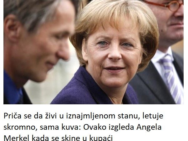 Priča se da živi u iznajmljenom stanu, letuje skromno, sama kuva: Ovako izgleda Angela Merkel kada se skine u kupaći