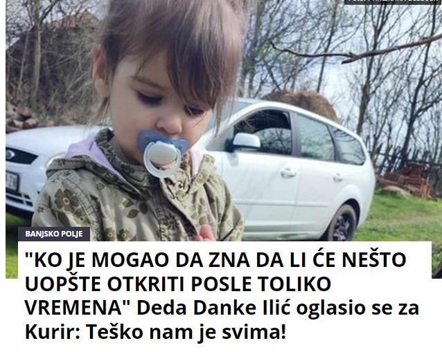 “KO JE MOGAO DA ZNA DA LI ĆE NEŠTO UOPŠTE OTKRITI POSLE TOLIKO VREMENA” Deda Danke Ilić oglasio se za Kurir: Teško nam je svima!