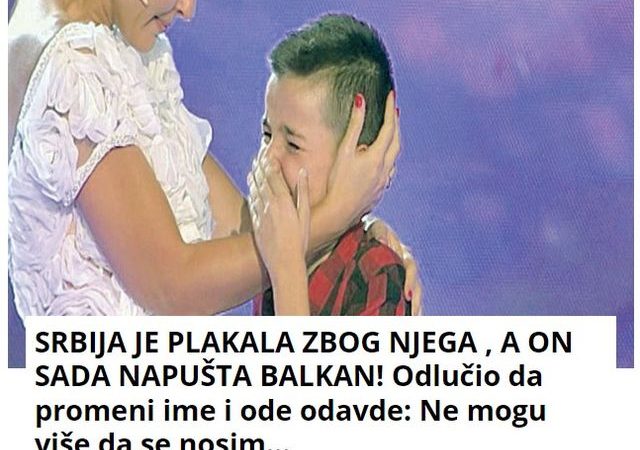 SRBIJA JE PLAKALA ZBOG NJEGA , A ON SADA NAPUŠTA BALKAN! Odlučio da promeni ime i ode odavde: Ne mogu više da se nosim…