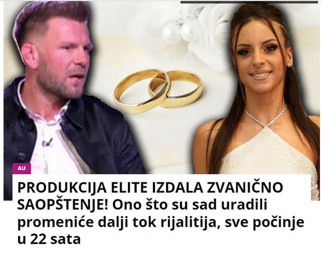 PRODUKCIJA ELITE IZDALA ZVANIČNO SAOPŠTENJE! Ono što su sad uradili promeniće dalji tok rijalitija, sve počinje u 22 sata