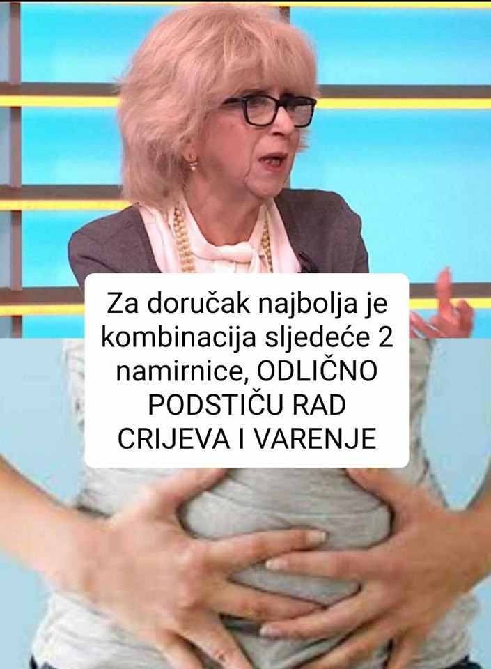 Za Doručak Najbolja Je Kombinacija Sljedeće 2 Namirnice, ODLIČNO PODSTIČU RAD CRIJEVA I VARENJE