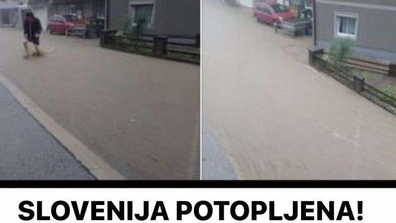 SL0VENIJA P0TOPLJENA! Snažno Nevrijeme Napravilo Haos, Ima Povrijeđenih