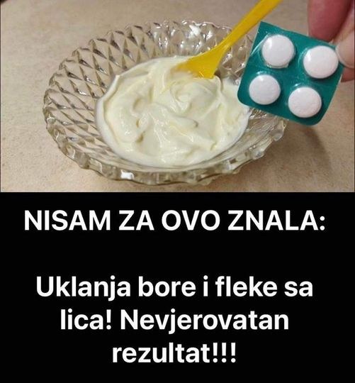 NISAM OVO ZNALA: Uklanja Bore I Fleke Sa Lica! Nevjerovatan Rezultat!