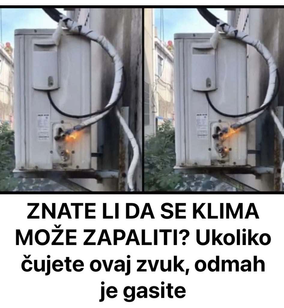 ZNATE LI DA SE KLIMA M0ŽE ZAPALITI?