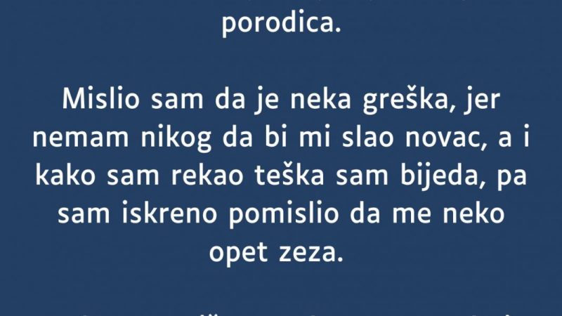 “U Petak Su Me Pozvali Iz Pošte Da Dođem U Poštu”