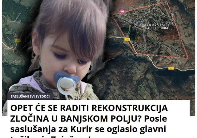 OPET ĆE SE RADITI REKONSTRUKCIJA ZLOČINA U BANJSKOM POLJU? Posle saslušanja za Kurir se oglasio glavni tužilac iz Zaječara!