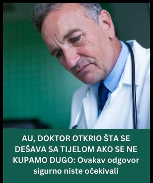 DOKTOR OTKRIO ŠTA SE DEŠAVA SA TELOM AKO SE NE KUPAMO DUGO: Ovakav odgovor sigurno niste očekivali