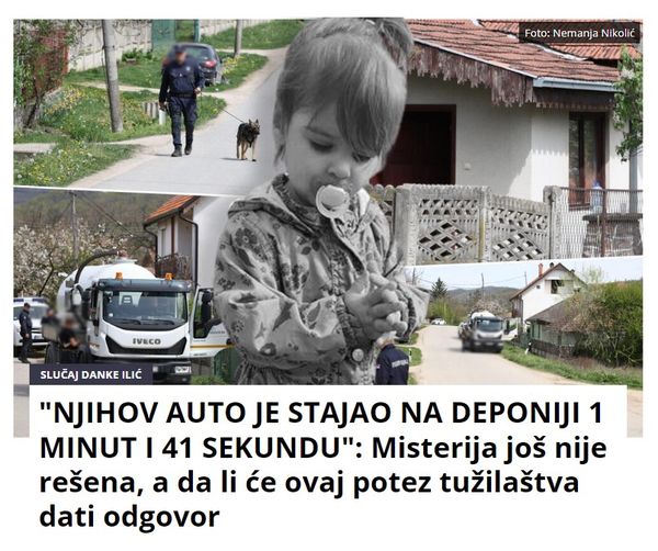 “NJIHOV AUTO JE STAJAO NA DEPONIJI 1 MINUT I 41 SEKUNDU”: Misterija još nije rešena, a da li će ovaj potez tužilaštva dati odgovor