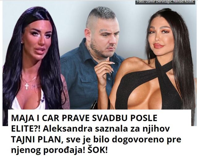 MAJA I CAR PRAVE SVADBU POSLE ELITE?! Aleksandra saznala za njihov TAJNI PLAN, sve je bilo dogovoreno pre njenog porođaja! ŠOK!