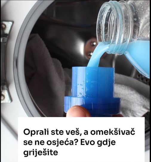 SAMO ŠTO STE OPRALI VEŠ, A OSEĆA SE KAO DA NISTE? Evo zašto odeća neprijatno miriše kad je izvadite iz mašine i kako da rešite PROBLEM!