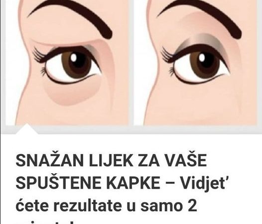 Podignite spuštene kapke