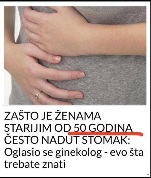 AKO VAM JE ČESTO NADUT STOMAK, OVO MORATE URADITI: Evo kako da se brzo oslobodite bolova i gasova