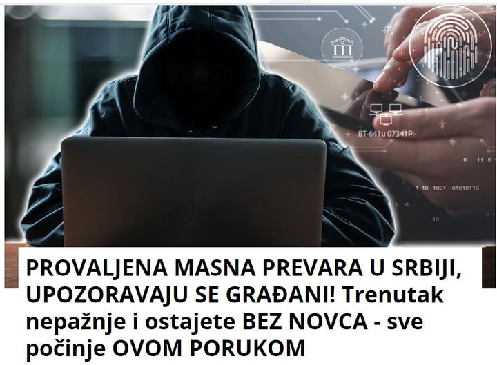 PROVALJENA MASNA PREVARA U SRBIJI, UPOZORAVAJU SE GRAĐANI! Trenutak nepažnje i ostajete BEZ NOVCA – sve počinje OVOM PORUKOM