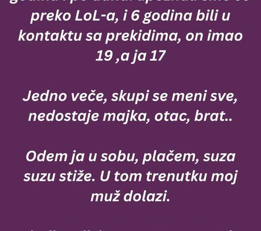 Udata sam u i živim u Grčkoj već godinu i po dana.