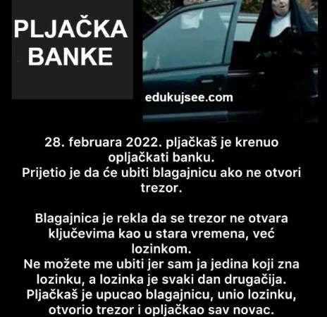 Za tačan odgovor, bilo je potrebno dosta razmišljanja ali i obrazovanja, evo koga je policija uhapsila