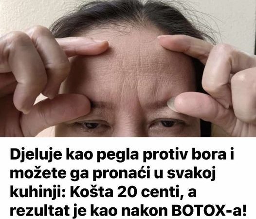 Djeluje kao pegla protiv b0ra i možete ga pronaći u svakoj kuhinji