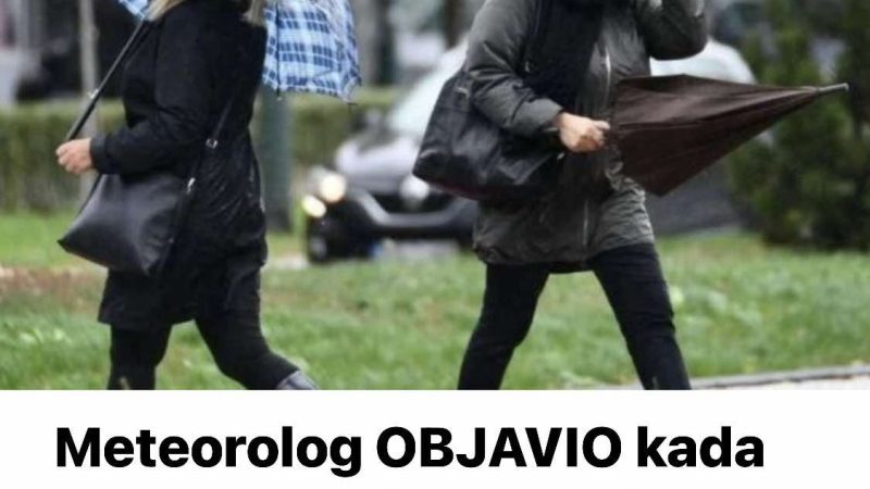 Meteorolog OBJAVIO kada dolazi osvježenje i koliko će dugo trajati: Evo šta je napisao na Facebooku