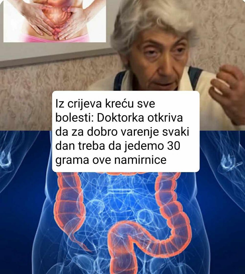 D0ktorka otkriva da za dobro varenje svaki dan treba da jedemo 30 grama ove namirnice