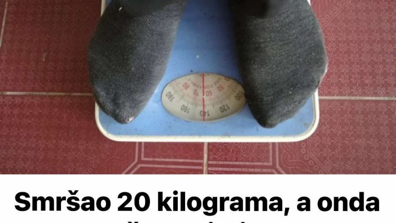 Smršao 20 kilograma, a onda saznao užasnu istinu