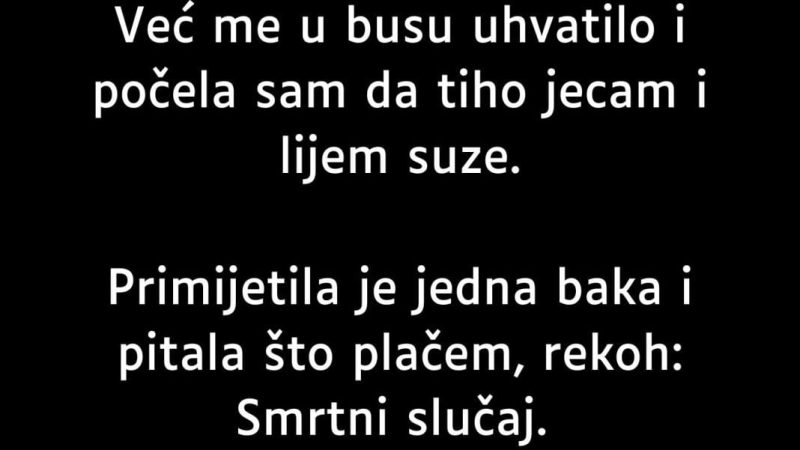 “Jedva Sam Čekala Da Uhvatim Bus I Odem Do Grada…”