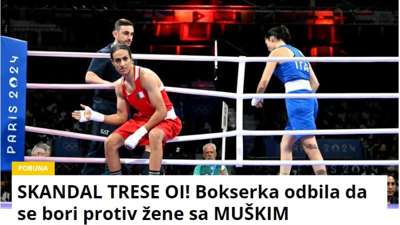 SKANDAL TRESE OI! Bokserka odbila da se bori protiv žene sa MUŠKIM HROMOZOMIMA? Primila žestoke udarce u samo 46 sekundi!