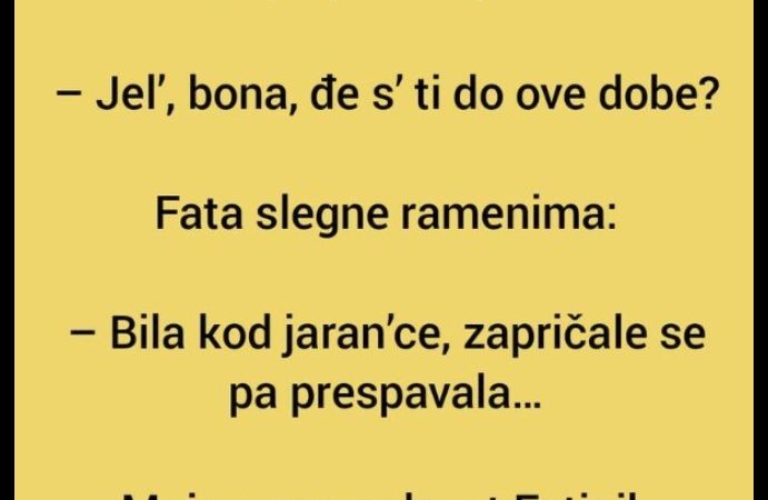 VIC DANA: Jarani i jaranice