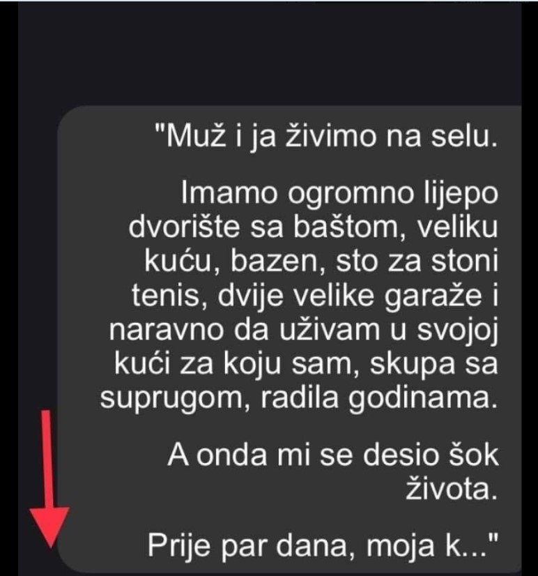 “Muž i ja živimo na selu…”