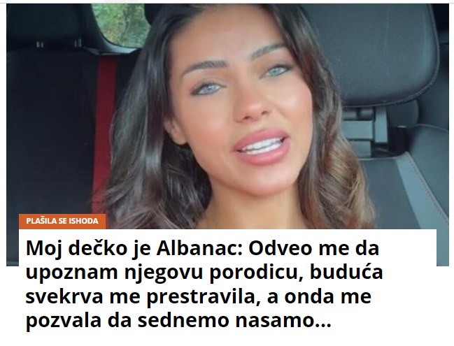 Moj dečko je Albanac: Odveo me da upoznam njegovu porodicu, buduća svekrva me prestravila, a onda me pozvala da sednemo nasamo…