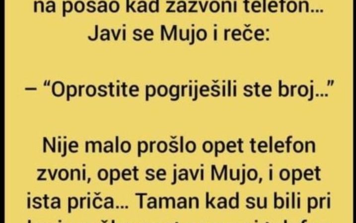 Vic: Mujo i Fata ručaju