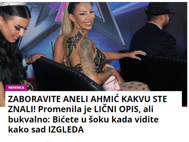 ZABORAVITE ANELI AHMIĆ KAKVU STE ZNALI! Promenila je LIČNI OPIS, ali bukvalno: Bićete u šoku kada vidite kako sad IZGLEDA