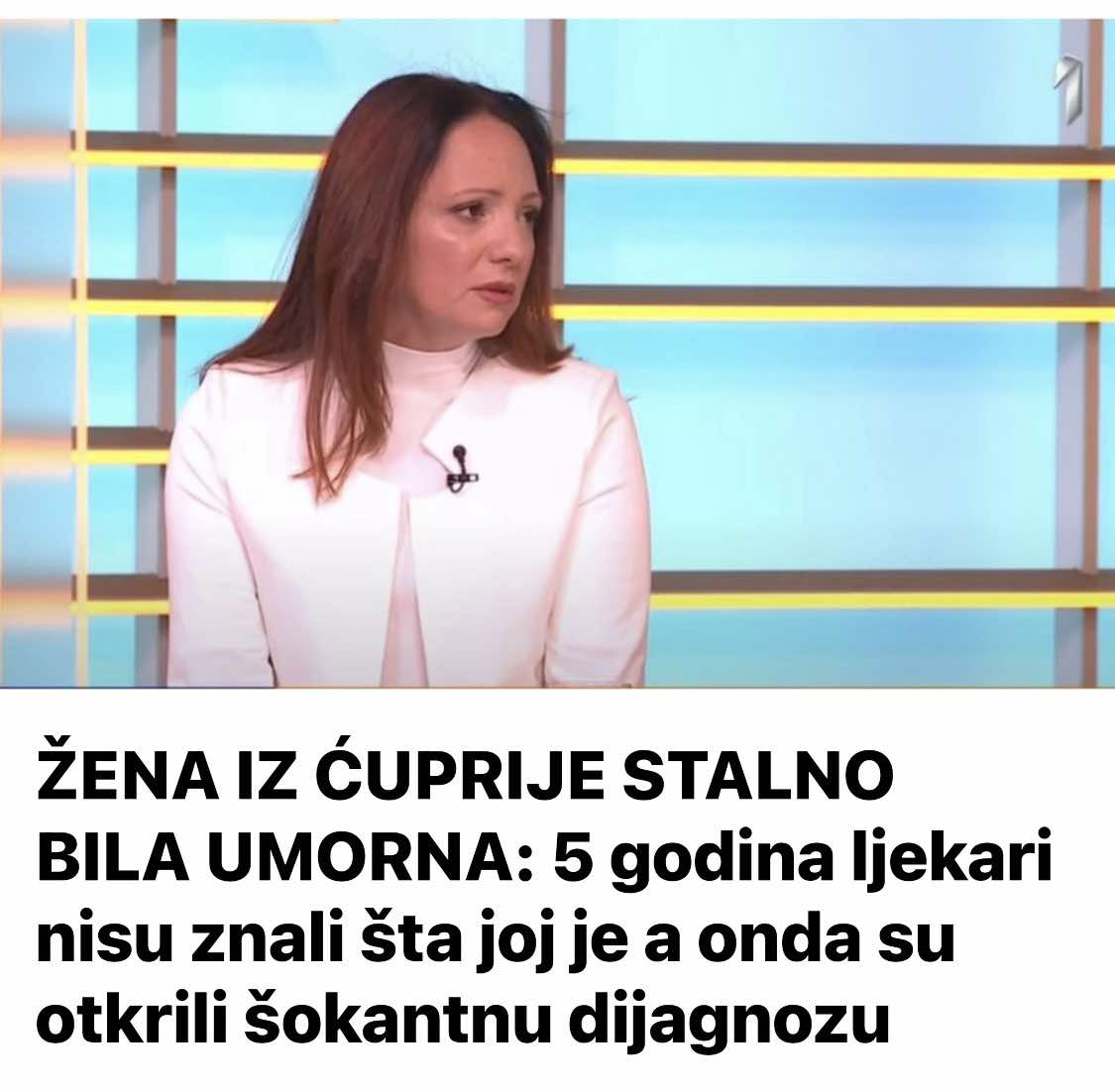 ŽENA IZ ĆUPRIJE STALNO BILA UM0RNA