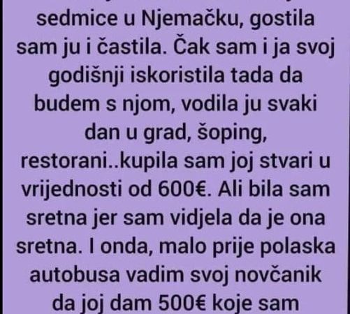 Sestra me povrijedila