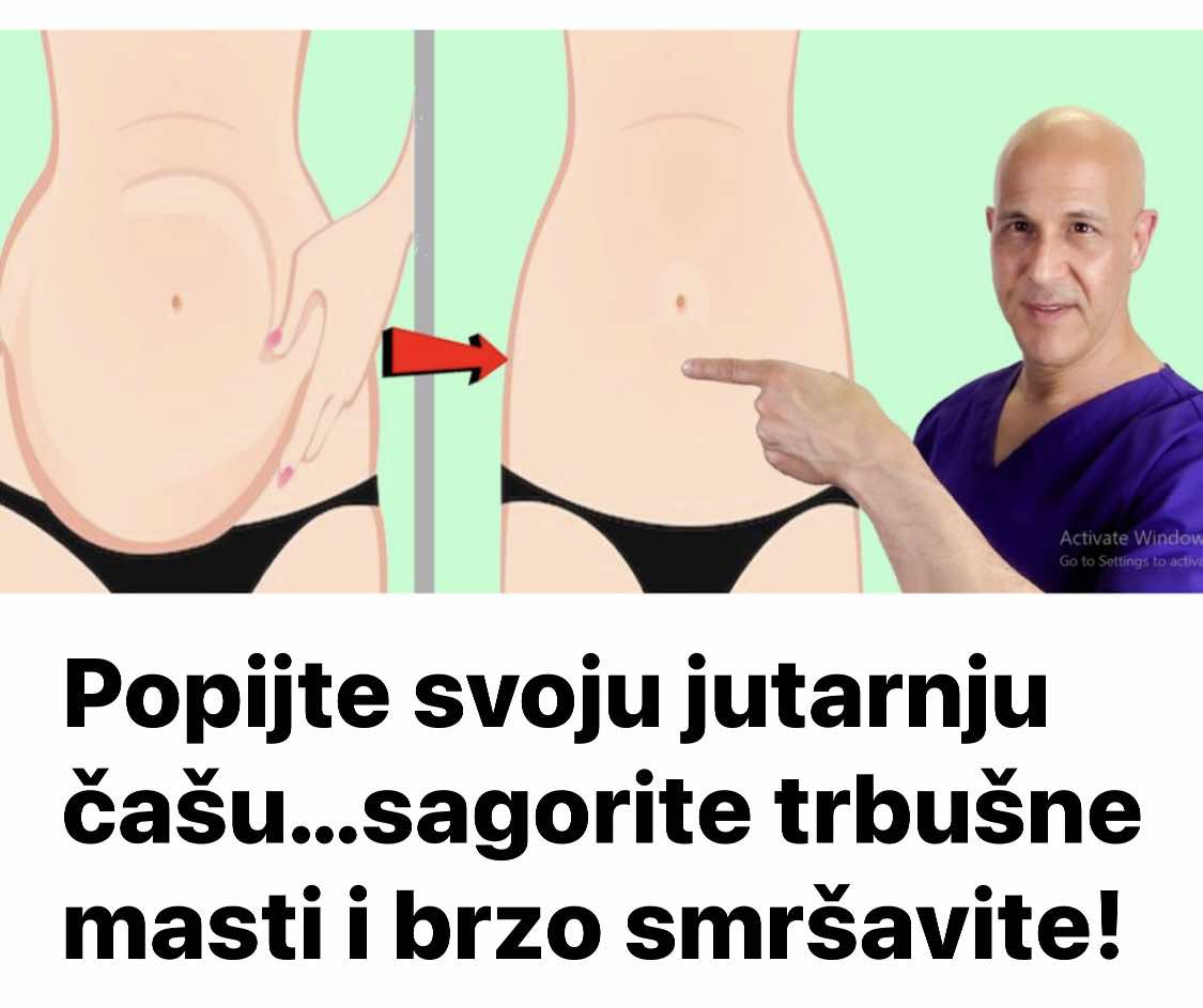 Popijte svoju jutarnju čašu…sagorite trbušne masti i brzo smršavite