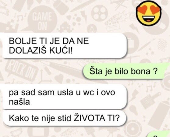 ŽENA MI JE POSLALA SLIKU