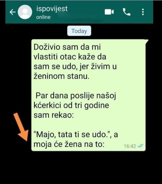 “Doživio sam da mi vlastiti otac kaže…”