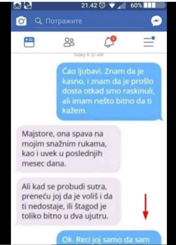 MOJOJ ŽENI SE SINOĆ JAVIO NJEN BIVŠI MOMAK: Druga Njegova Poruka Me Totalno Uništila, MISLITE DA JE OVO ZAISTA MOGUĆE?