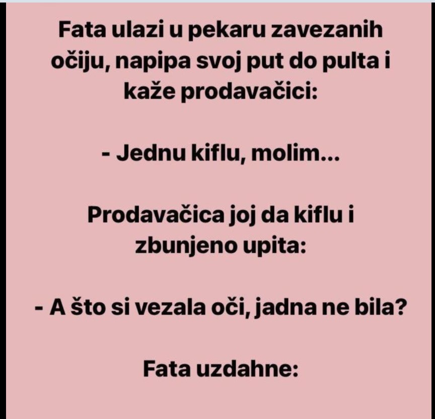 VIC: Fata u pekari zavezanih očiju