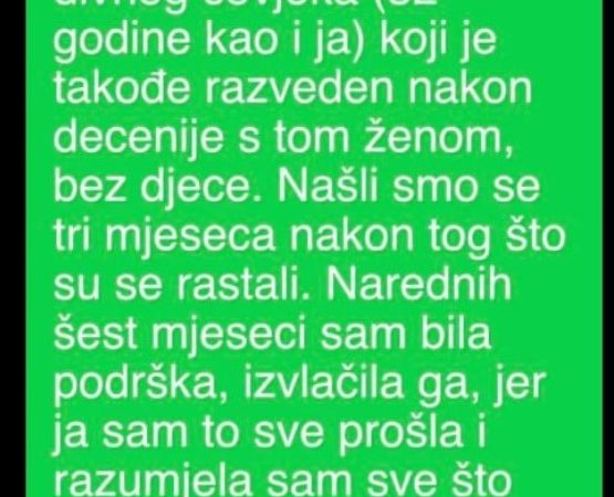 “Razvela sam se, vratila kući s djetetom”