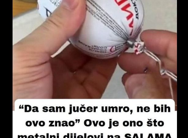 “Da sam jučer umro, ne bih ovo znao” Ovo je ono što metalni dijelovi na SALAMA ambalaži zapravo rade i nećete vjerovati