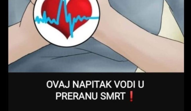 OVAJ NAPITAK VODI U PRERANU SMRT: Ovaj napitak podiže krvni pritisak i razara zdravlje srca, A SVI GA PIJEMO