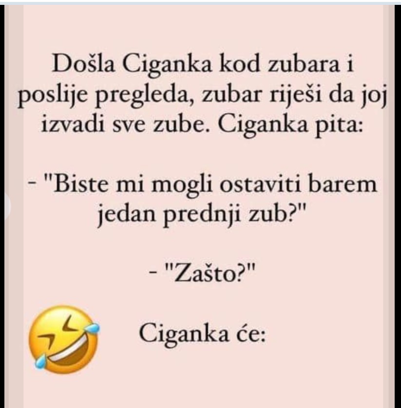 VIC: Ciganka vadi zube